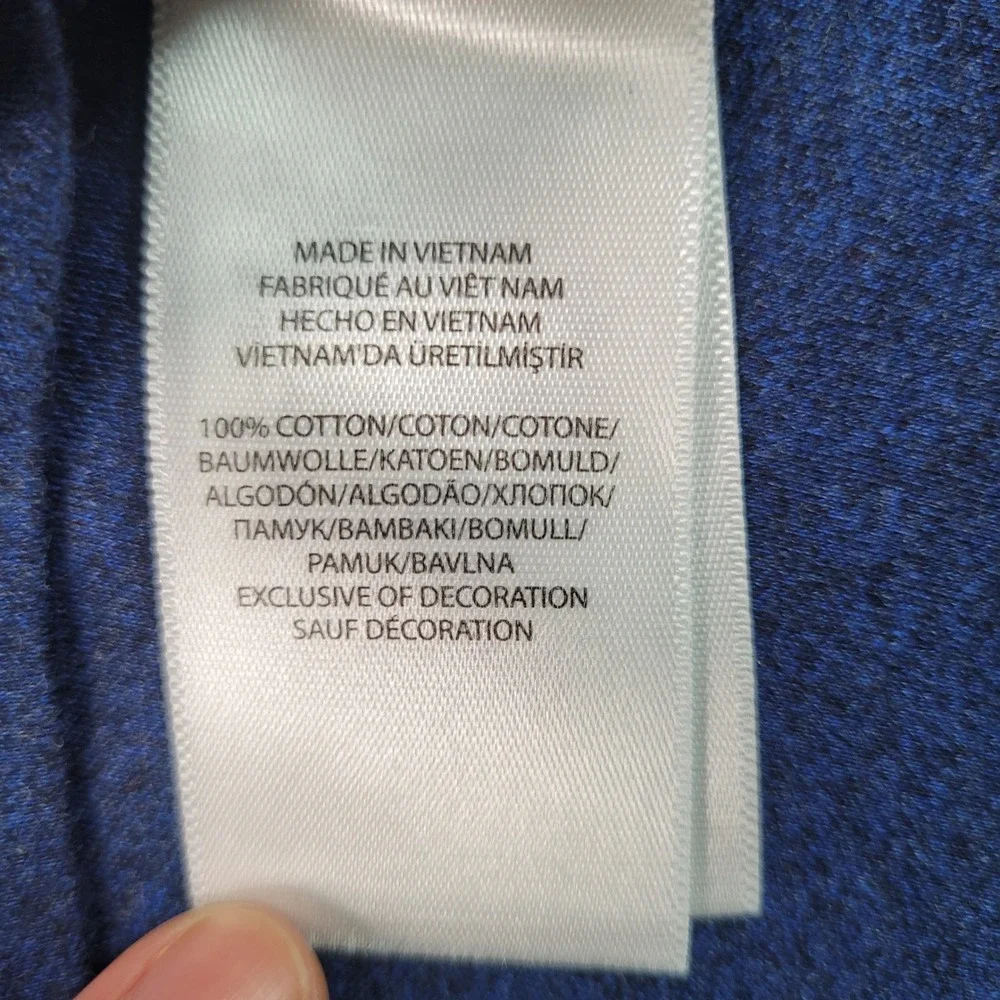 Polo Ralph Lauren Mens XL‎ Blue Heather Short Sleeve Classic Fit Polo Shirt